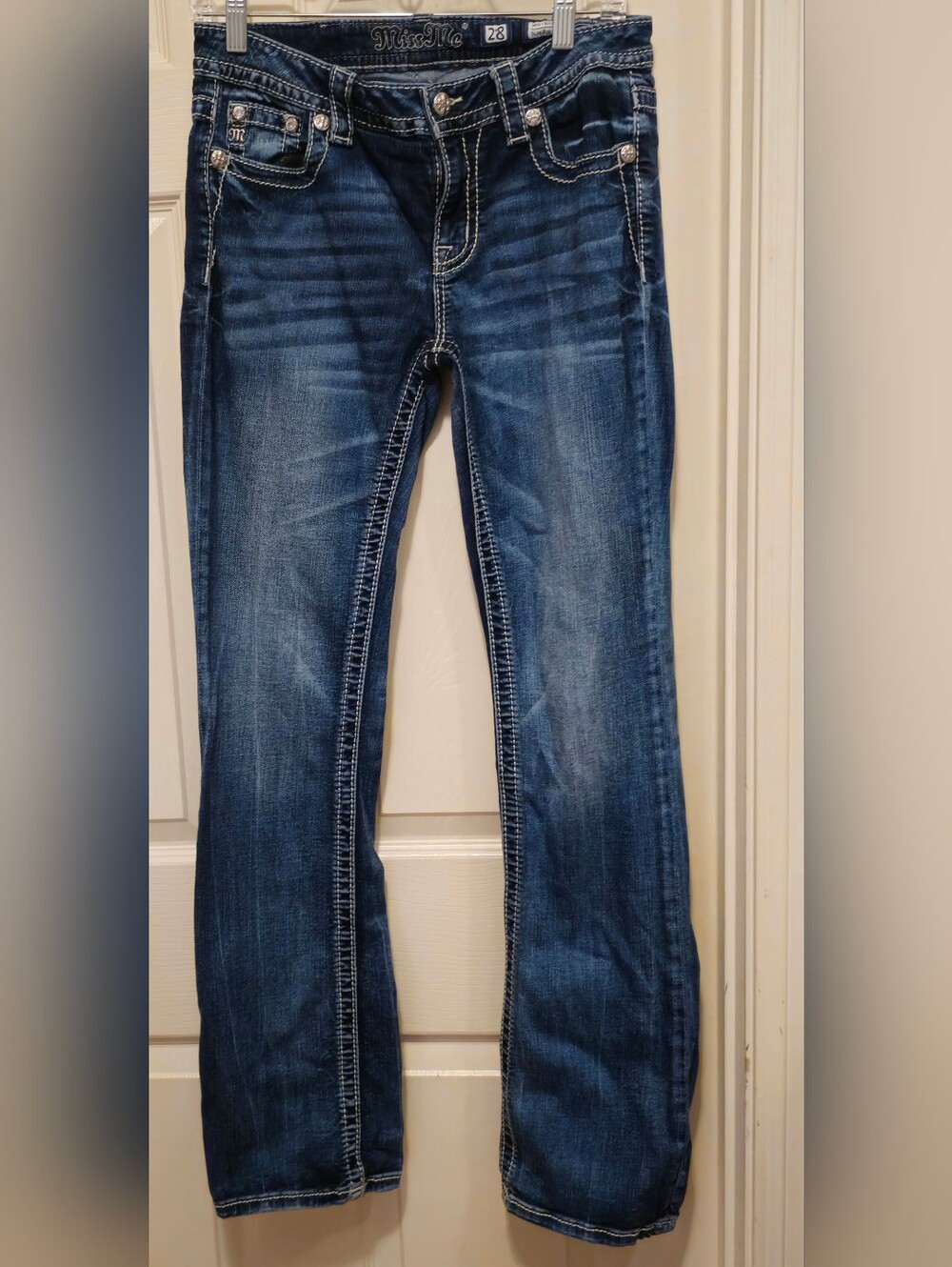 Miss Me Dark Blue Bootcut Jeans